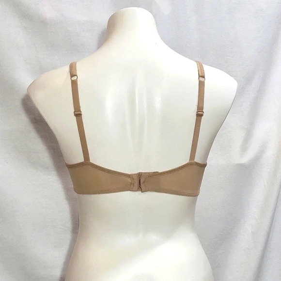 34C Simply Perfect TA4003 4003 Warner's Wire-Free with Lift Bra Nude NWT New wit - Picture 4 of 6